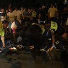 Dos muertos fue el resultado del impacto entre una moto y un auto desconocido.