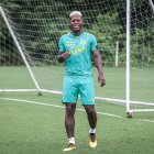 Gabriel Cortez de Barcelona volvió a los entrenamientos pensando en Mushuc Runa.