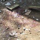 En el lugar, el parque lineal de la 23 y la U, quedaron los casquillos de las balas que 'soltaron' contra un grupo de personas.