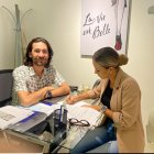 La presentadora publicó el momento, en redes sociales.