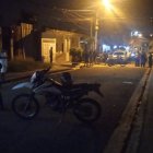 En el lugar se encontraron 3 indicios balísticos.