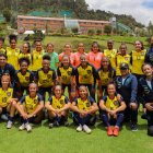 Las 22 futbolistas elegidas por Eduardo Moscoso y su cuerpo técnico para disputar el Sudamericano sub-20 en Chile.