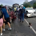 El accidente de tránsito dejó como saldo dos fallecidos.