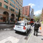 Las investigaciones se realizaron alrededor del cadáver.