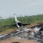 La aeronave hallada esta en completa ruina y ha sorprendido a lugareños y autoridades.