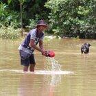 150 familias resultaron afectadas por la crecida de este afluente que atraviesa la zona poblada de la parroquia La Unión, en Quinindé.