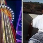 El juego mecánico que sufrió un desperfeto y dejó víctimas, entre ellas el joven.