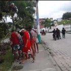 Moradores quedaron sorprendidos con el desenlace de la persecución policial.