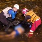 El cuerpo fue hallado en la madrugada.