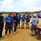 Parte de la delegación de Ecuador en Tiro práctico.