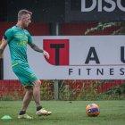 Damián Díaz, listo para jugar el Clásico del Astillero.