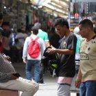 EN sitios abiertos la gente ya casi no usa los tapabocas.