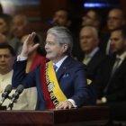 El presidente Guillermo Lasso instó a la Asamblea a trabajar juntos por el desarrollo del país.