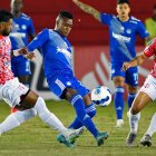 Emelec va ganando en el primer tiempo.