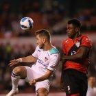 Liga de Quito y Atlético Goianense igualaron a un gol en el estadio Rodrigo Paz, lo que clasificó a los brasileños.