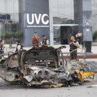 El atentado con un coche bomba se registró a las puertas de un cuartel policial.