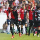 Aníbal Chalá fue titular en el lateral izquierdo de Atlas.