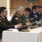 Fausto Salinas, comandante de la Policía, acudió a la Comisión de Fiscalización de la Asamblea.