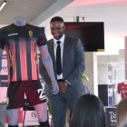 Antonio Valencia fue el encargado de presentar la ‘piel’ de su nuevo equipo que buscará el ascenso a la segunda categoría de Pichincha.