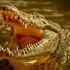 ¡Hombre confunde a un caimán con un perro y se lleva una soberana clavada de dientes!