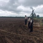 Agentes de Dirección de Muertes Violentas (Dinased) y Criminalística hicieron una inspección en el sitio buscando indicios.