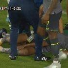 Gonzalo Plata salió lesionado a los 83 minutos del duelo ante Cabo Verde, tras sufrir una lesión en el área.