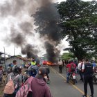 En varios puntos del país se registraron cierre de vías y protestas.