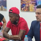 Gabriel Cortez y su defensa ofrecieron una rueda de prensa la mañana de este miércoles 15 de junio.