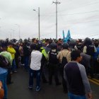 Por tercer día consecutivo fue cerrada la Ruta del Spondylus