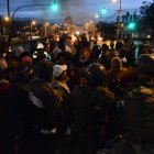 El ambiente se tensiona en Tambillo ante la alerta de llegada de los indígenas, desde Cotopaxi.