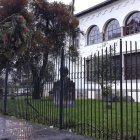 No hubo presencia policial en el interior de la Casa de la Cultura, la mañana de este lunes 20 de junio.