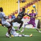 Barcelona hizo una práctica con 9 de Octubre el fin de semana.