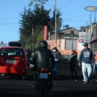 Las calles están llenas de escombros por las protestas de ayer, lunes 20 de junio