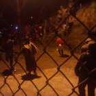 Los manifestantes de dos comunidades de Ambato se tomaron las antenas de transmisión que están en el cerro Pilishurco.