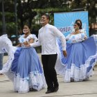La ‘pachanga’, que incluía música en vivo y danza folclórica, se realizó por la conmemoración de los 487 años de fundación de Guayaquil.