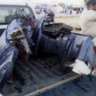 Se recuperaron dos motores de botes, que se cree fueron robados.