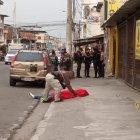 En el sitio del crimen se encontraron 17 indicios balísticos.