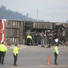 El accidente se produjo en el kilómetro 8 de la vía Pifo Papallacta, conocido como la curva de la muerte.