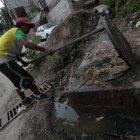 Los moradores tienen que, cada cierto tiempo, evacuar los residuos de las cajas porque estas se 'repletan'.