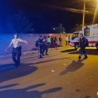 Al lugar llegaron autoridades locales para realizar el levantamiento de indicios balísticos.