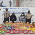 Las detenidas registran varios antecedentes penales.