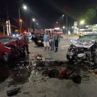 En el carro gris se movilizaba Denise, su conductor se dio a la fuga. Ella murió por diversos politraumatismos en su cuerpo.