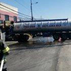 Un tramo de la vía Maldonado fue cerrada hasta que atiendan la emergencia.