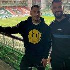 Emmanuel Martínez (i) y Gonzalo Mastriani fueron vendidos por Barcelona al América Mineiro de Brasil.