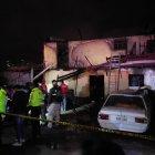 La destrucción de la vivienda fue total y su propietaria se quedó sin nada. Ni siquiera tiene ropa para ponerse.