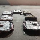 La droga incautada en un puerto fue llevada a la Jefatura Antinarcóticos.