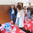 Neisi Dajomes y Angie Palacios visitaron las habitaciones donde pasaron sus días en el Hogar Manuel Galecio.