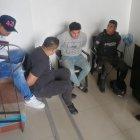 Los sospechosos fueron llevados a la Unidad Judicial del cuartel Modelo.