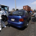 El sujeto se dirigía a su lugar de trabajo cuando fue ‘virado’. El vehículo en el que se movilizaba quedó a un lado de la vía.