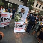 Se realizó un platón por el asesinato del fiscal Édgar Escobar.